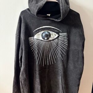 Black Eye Graphic Hoodie